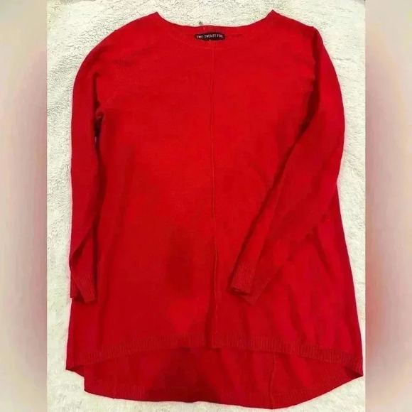 Two twenty five sweater red large - Picture 5 of 5